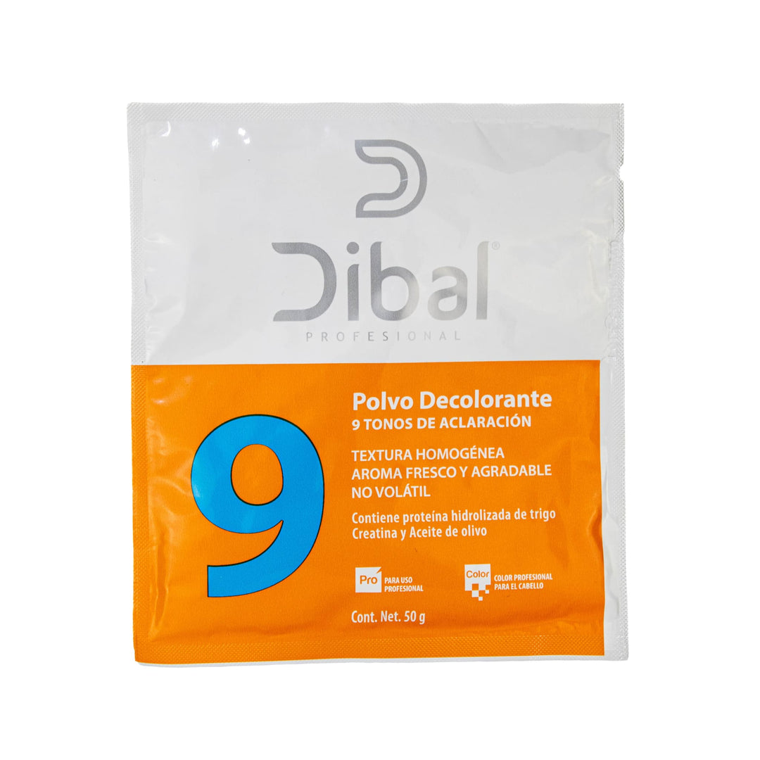 Decolorante 9 Tonos Dibal 50 g