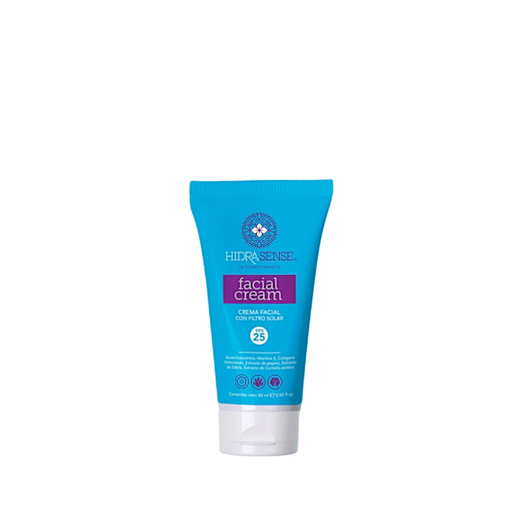 Crema Facial con Filtro Solar SPF 25 Hidra Sense 80 ml