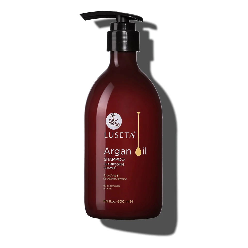 Shampoo Nutritivo e Hidratante Argan Oil Luseta 500 ml