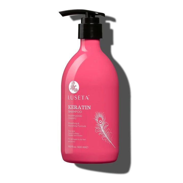 Shampoo Nutritivo e Hidratante con Keratina Luseta 500 ml