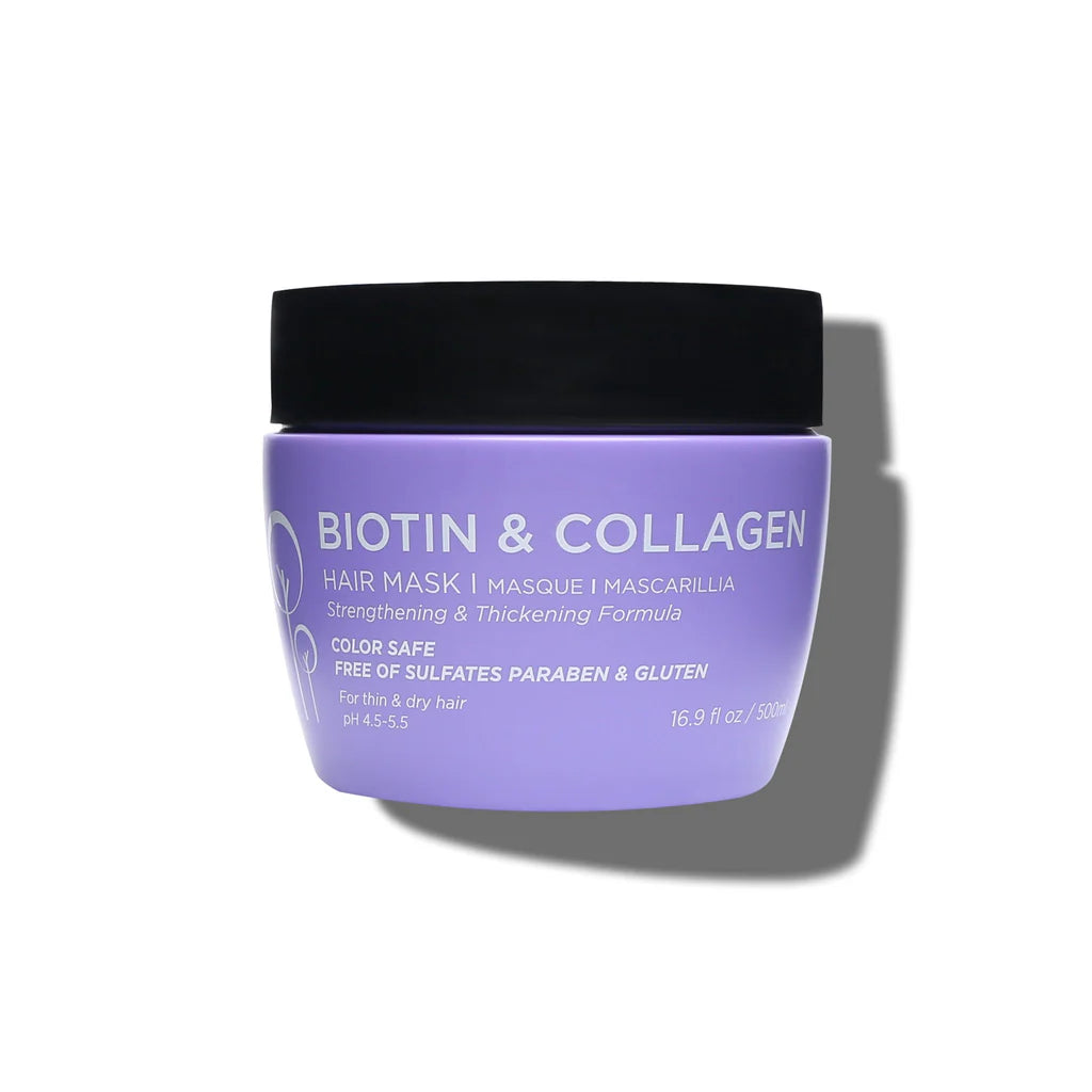 Mascarilla Fortalecimiento y Engrosamiento Biotina & Collagen 500 ml