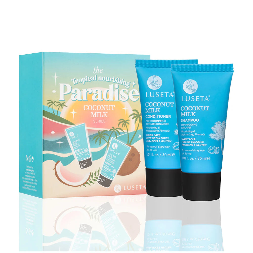 Kit Paradise Coconut Milk Nutritivo e Hidratante Luseta 2 envases de 30 ml c/u