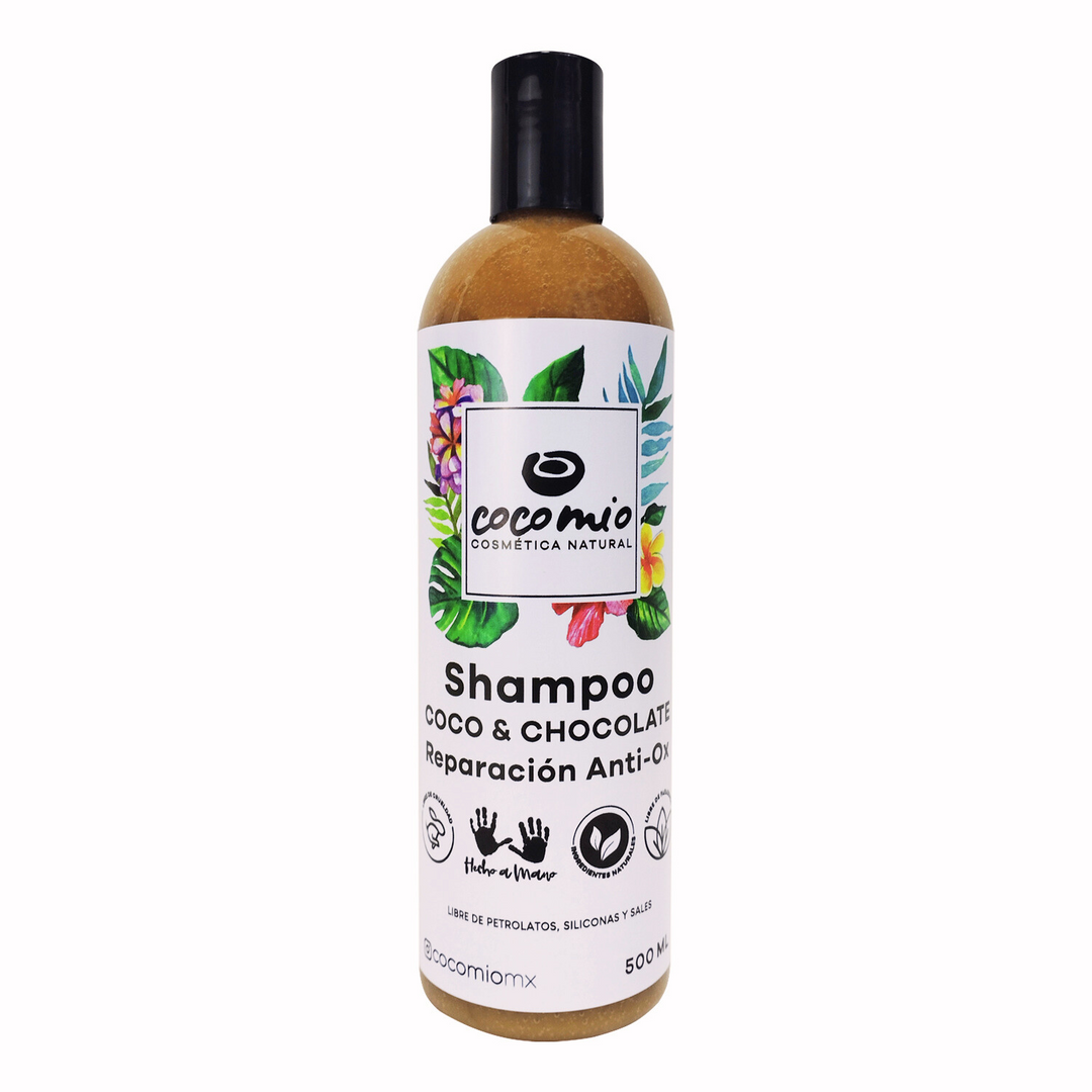 Shampoo Reparación Anti-Ox Coco-Chocolate Coco Mio 500 ml