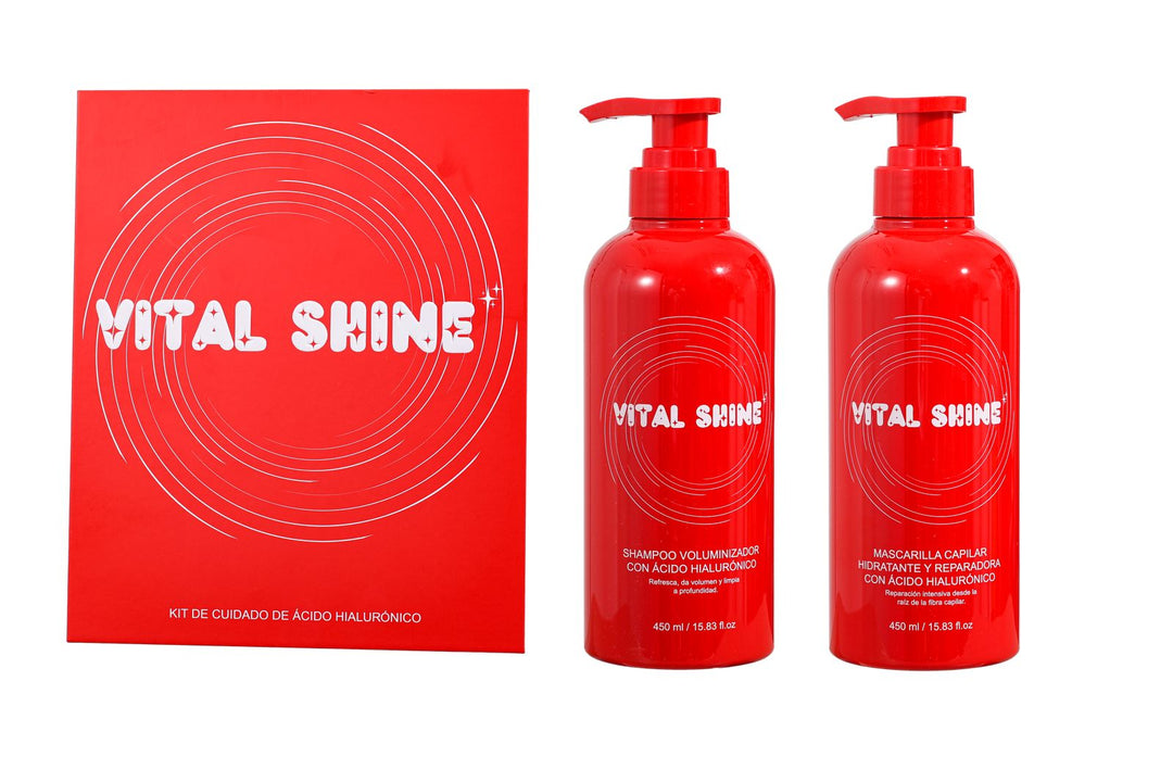Kit de Tratamiento Capilar con Ácido Hialurónico Vital Shine