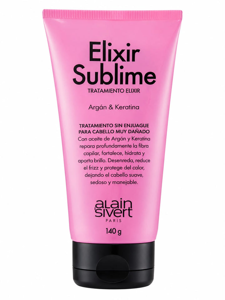 Tratamiento Elíxir Sublime Argán y Keratina 140g - ALAIN SILVERT