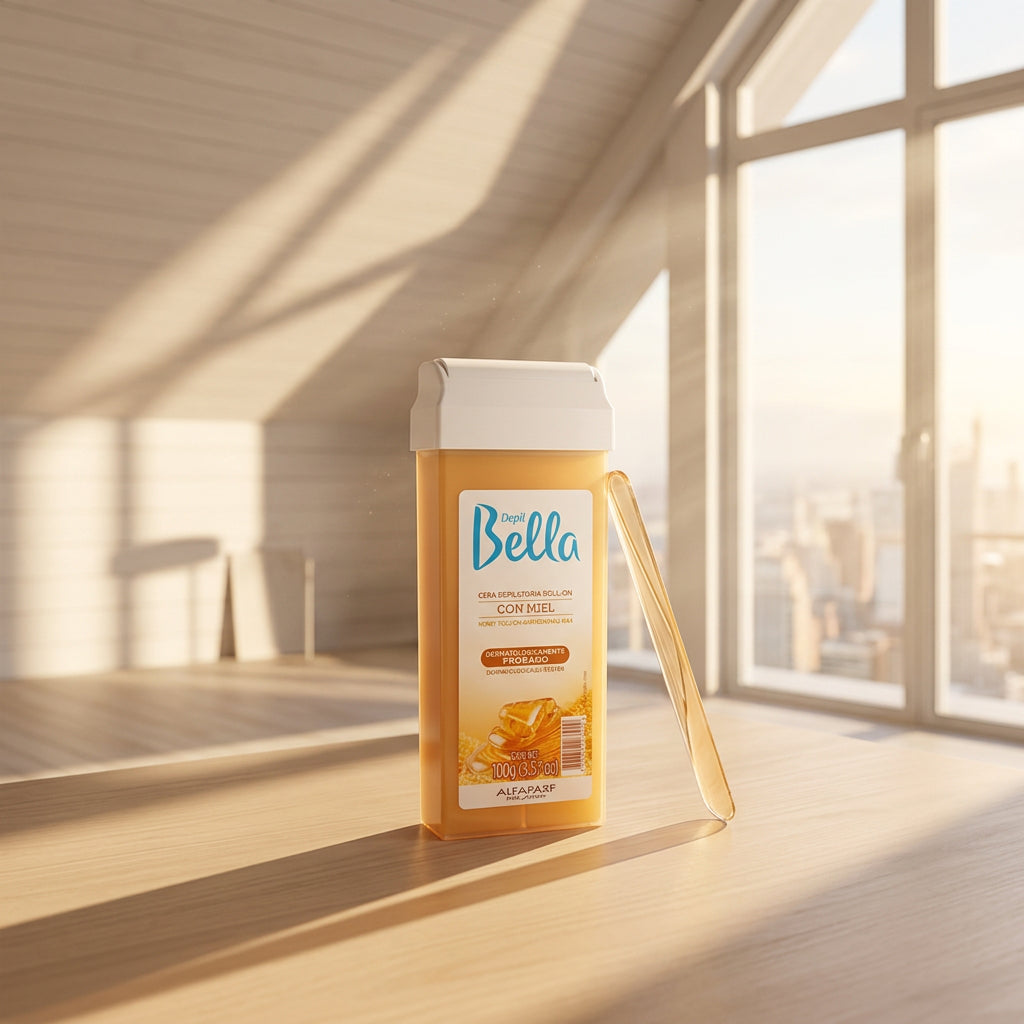 CERA DEPILADORA ROLL- ON CON MIEL 100g - DEPIL BELLA
