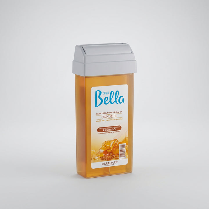 CERA DEPILADORA ROLL- ON CON MIEL 100g - DEPIL BELLA