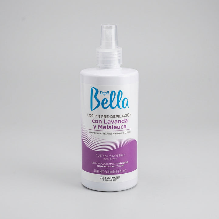 LOCION PRE DEPILACION CON LAVANDA Y MELALEUCA 500ml - DEPIL BELLA ALFAPARF