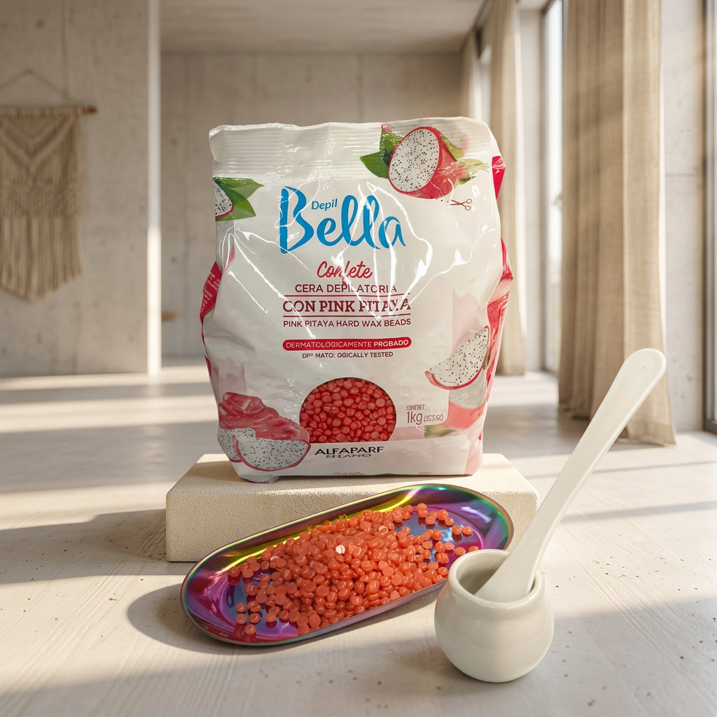 CERA DEPILATORIA CON PINK PITAYA CONFETI 1Kg - DEPIL BELLA ALFAPARF