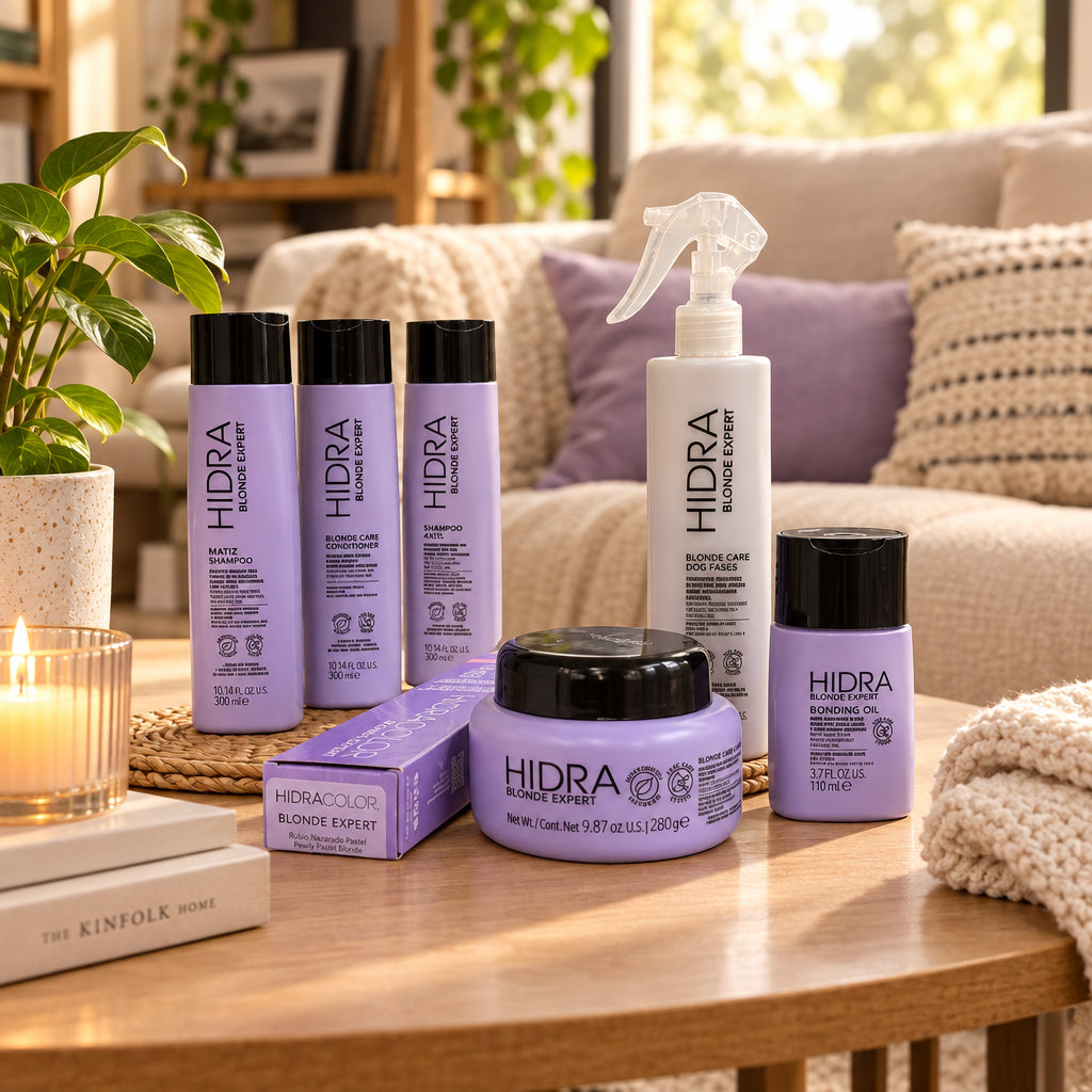 BIFÁSICO HIDRATANTE SIN ENJUAGUE PARA CABELLO RUBIO 300 ml - HIDRA