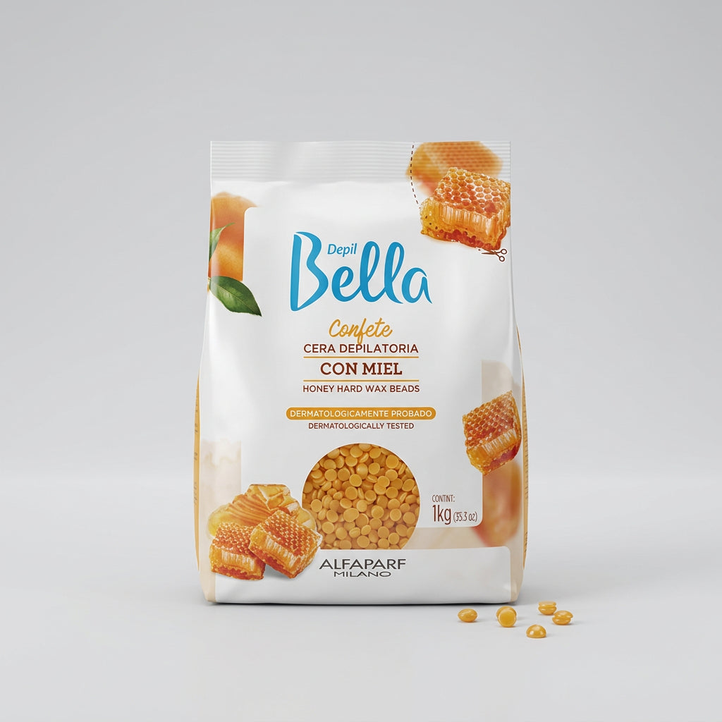 CERA DEPILATORIA CON MIEL CONFETI 1kg - DEPIL BELLA ALFAPARF