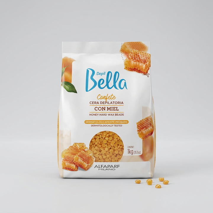 CERA DEPILATORIA CON MIEL CONFETI 1kg - DEPIL BELLA ALFAPARF