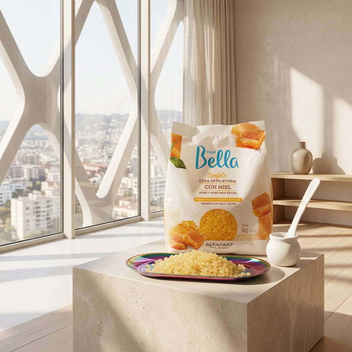 CERA DEPILATORIA CON MIEL CONFETI 1kg - DEPIL BELLA ALFAPARF