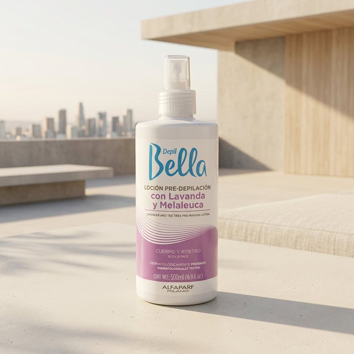 LOCION PRE DEPILACION CON LAVANDA Y MELALEUCA 500ml - DEPIL BELLA ALFAPARF