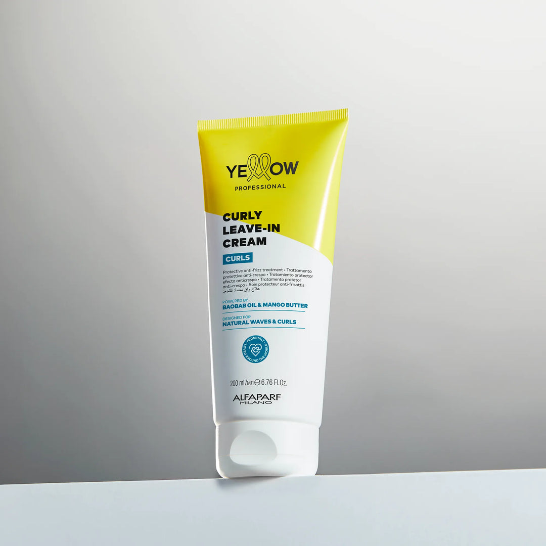 Tratamiento Leave In Cream Curls Yellow Alfaparf 200 ml