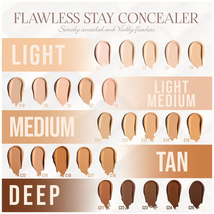 Flawless Stay Concealer Corrector Líquido Beauty Creations