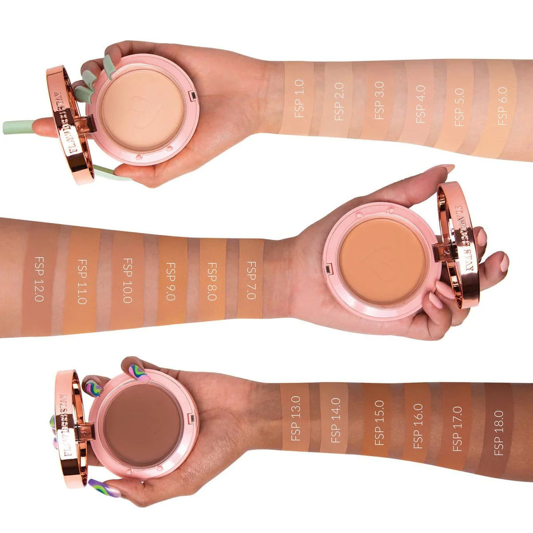 Flawless Stay Powder Foudation Base en Polvo Beauty Creations