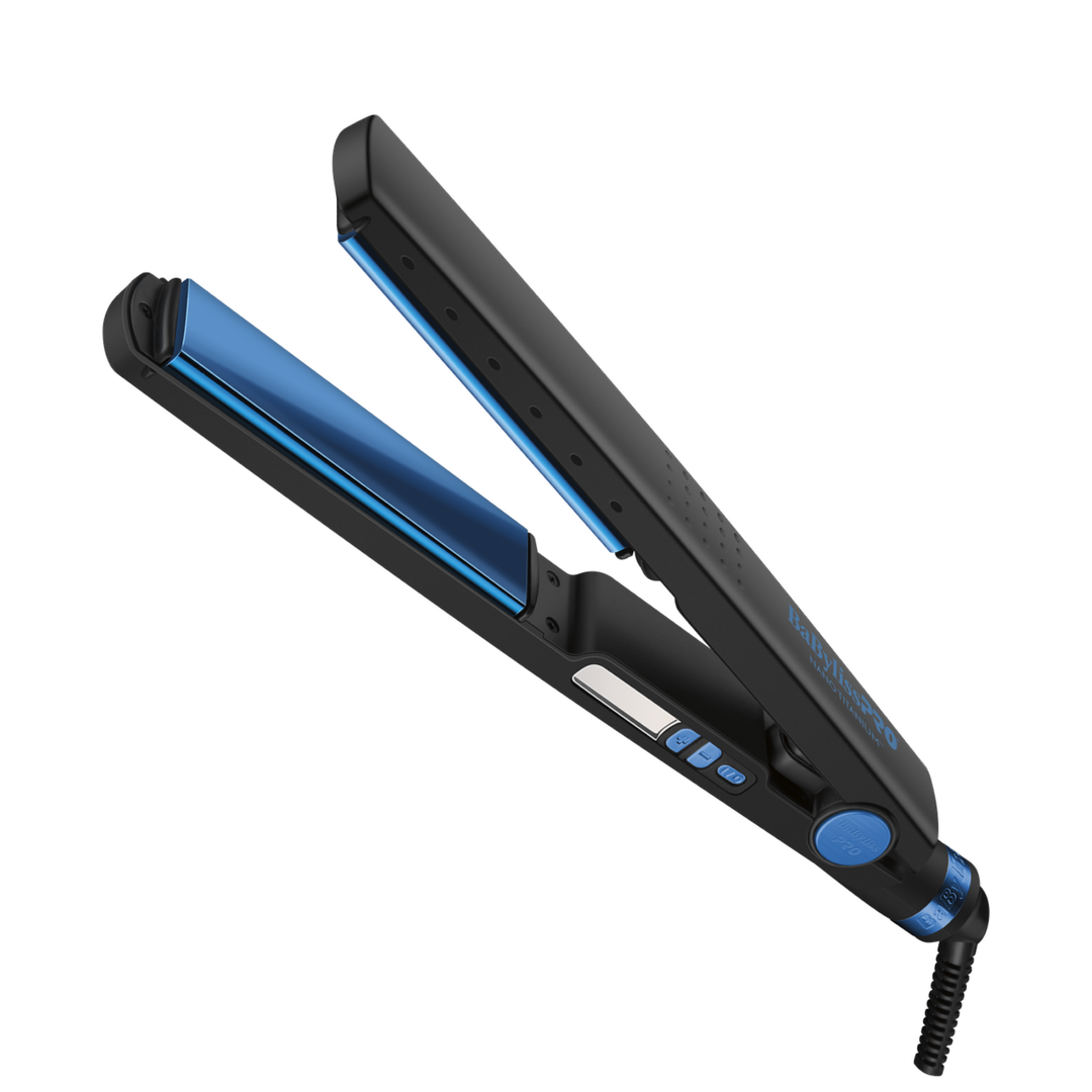 Combo Nano Titanium Nano Black Secadora de 2000 w y Plancha de 3.17 cm (1 ¼") BaBylissPRO BBLPP60ES