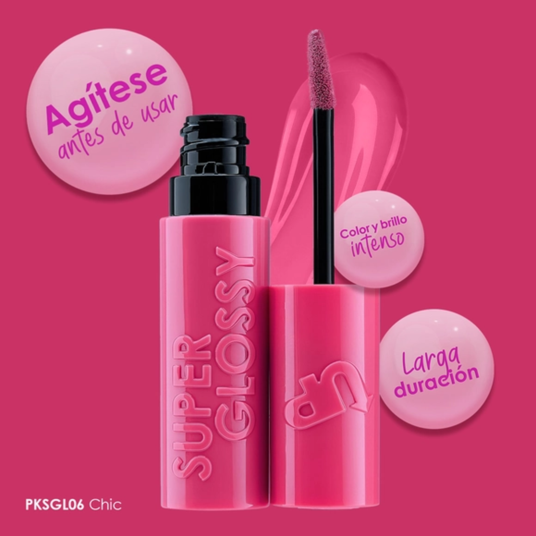 Super Glossy Pink Up
