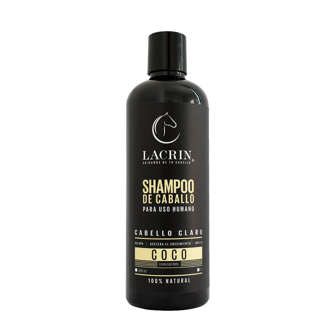 Shampoo de Caballo para Uso Humano Coco LACRIN 500 ml