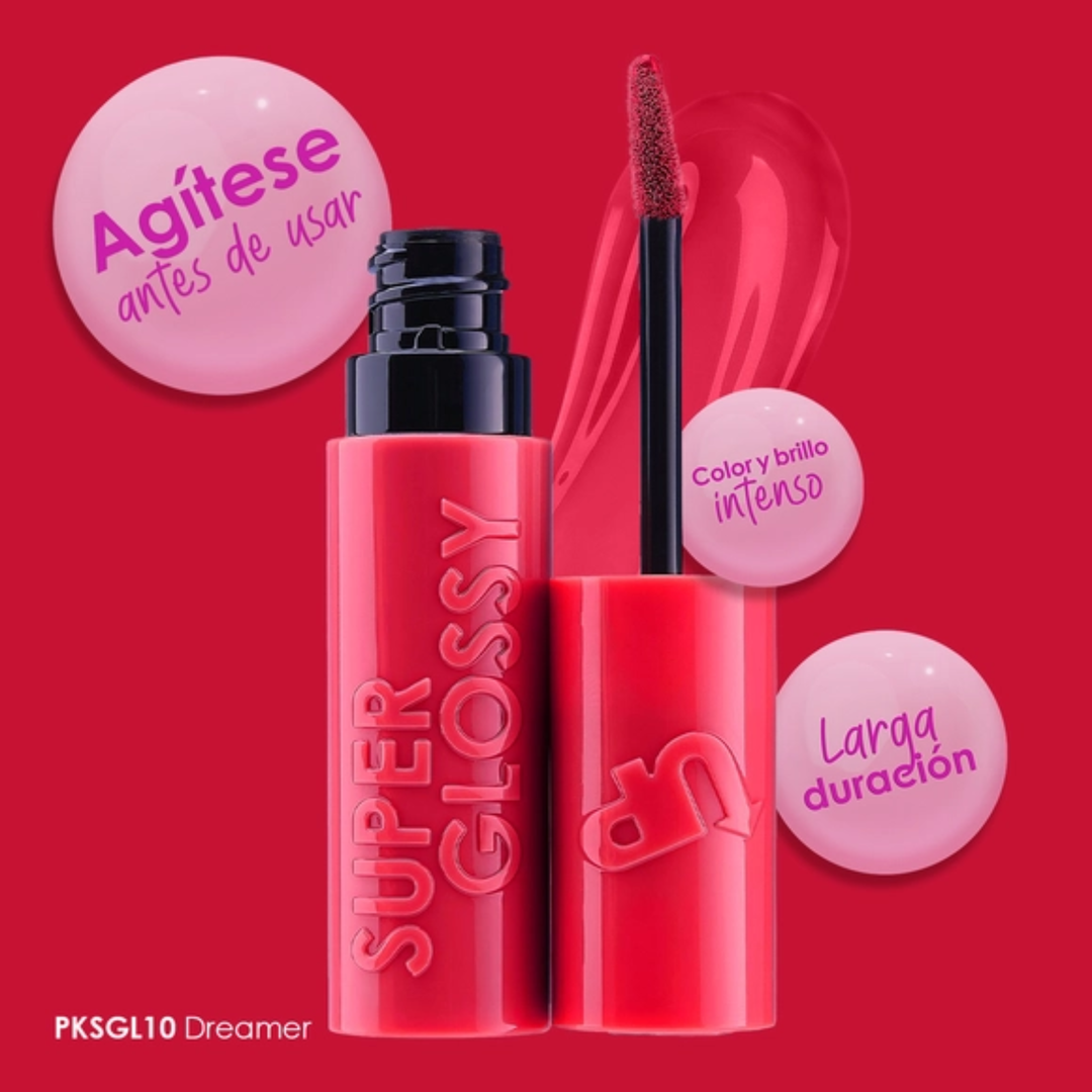 Super Glossy Pink Up