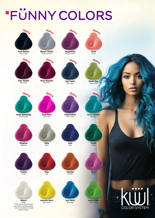 Tinte Kuul FunnyColors Fantasia 90ml – Distribuidora Alhóndiga