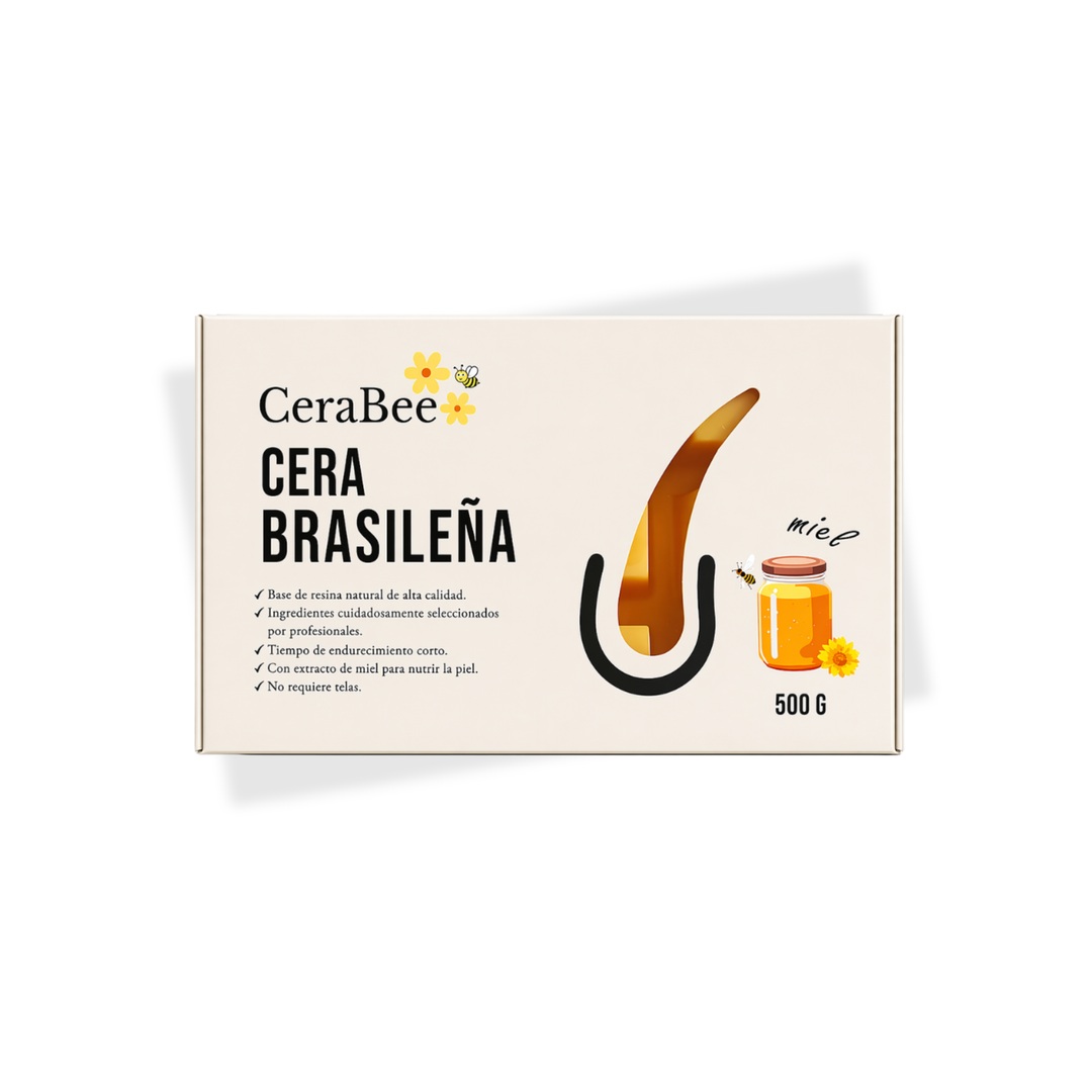 Cera Brasileña en Barra Tipo Chocolate CeraBee