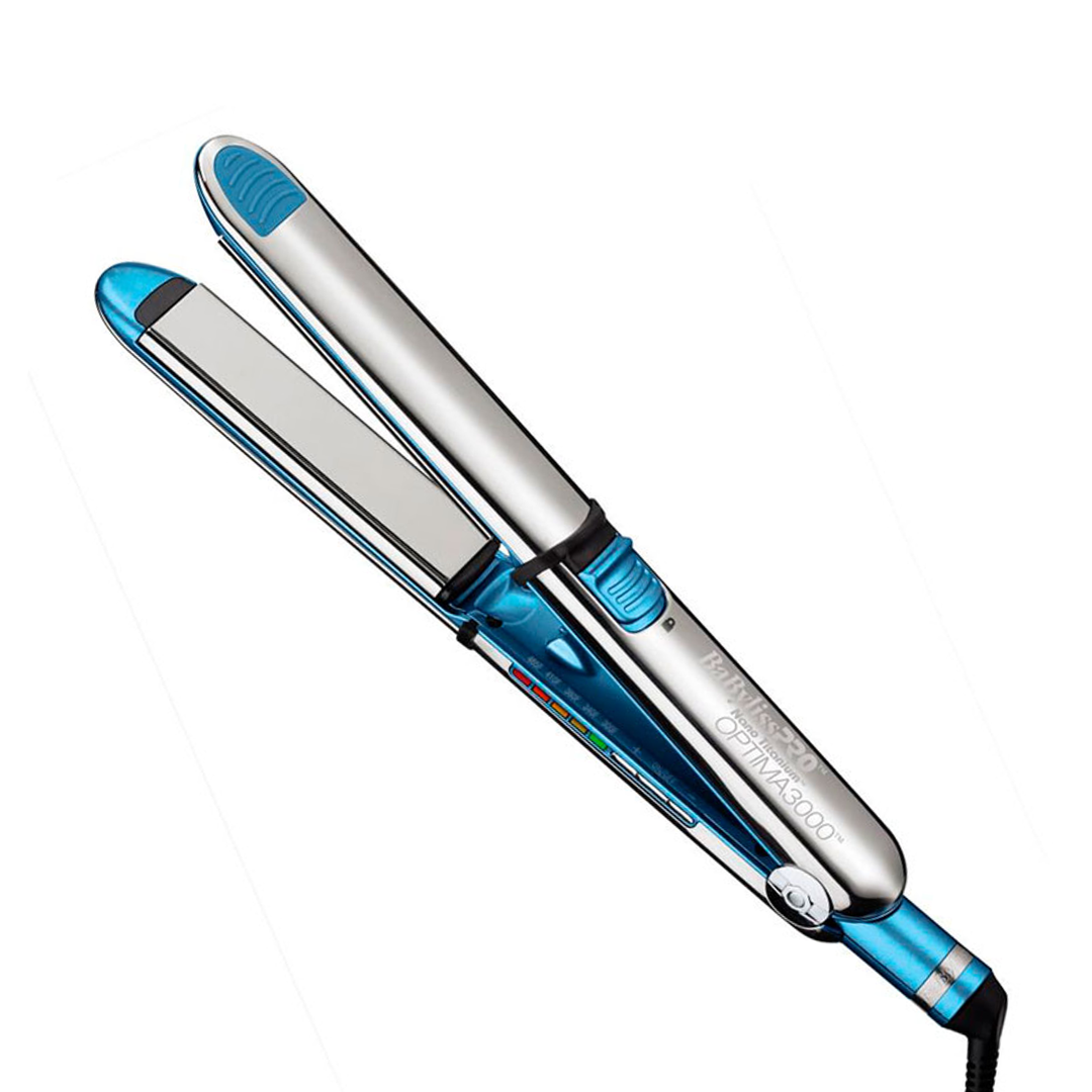 Plancha Optima 3000 de 3.17 cm (1¼") Azul BaBylissPRO BABSS3000TES