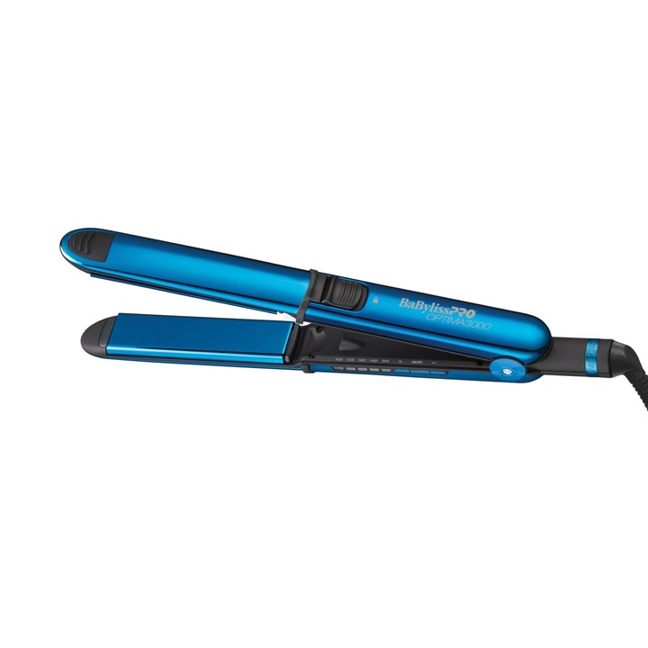Plancha Optima 3300 de 3.17 cm ( 1 ¼") Azul Eléctrico BaBylissPRO BABSSMB3000TC