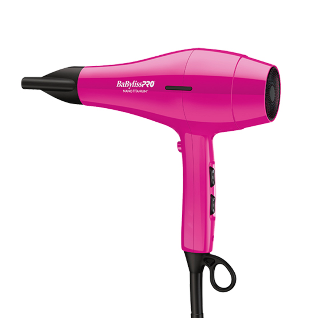 Combo Nano Titanium Pink Secadora de 2000 w y Plancha de 2.54 cm (1") BaBylissPRO BNTPP66ES