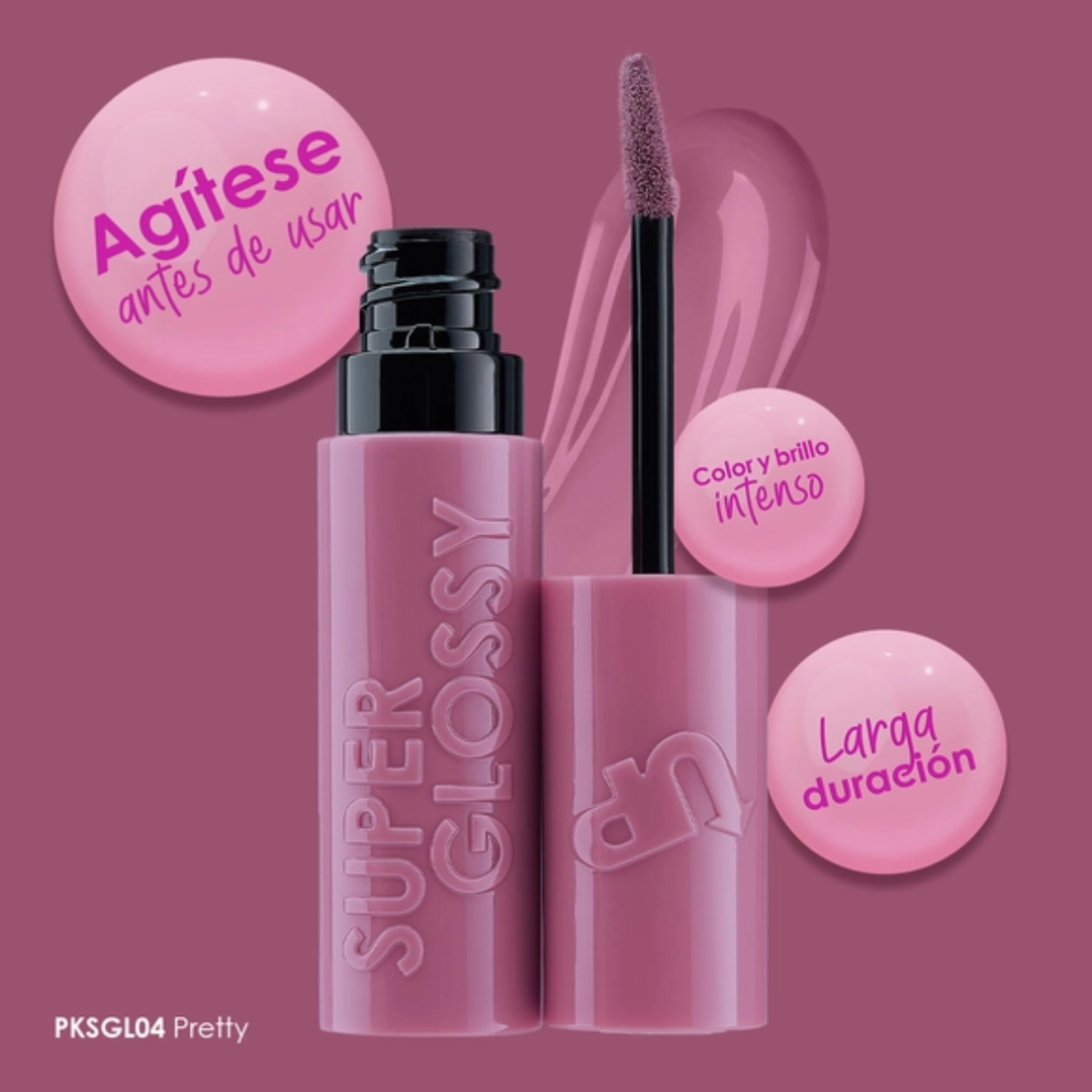 Super Glossy Pink Up