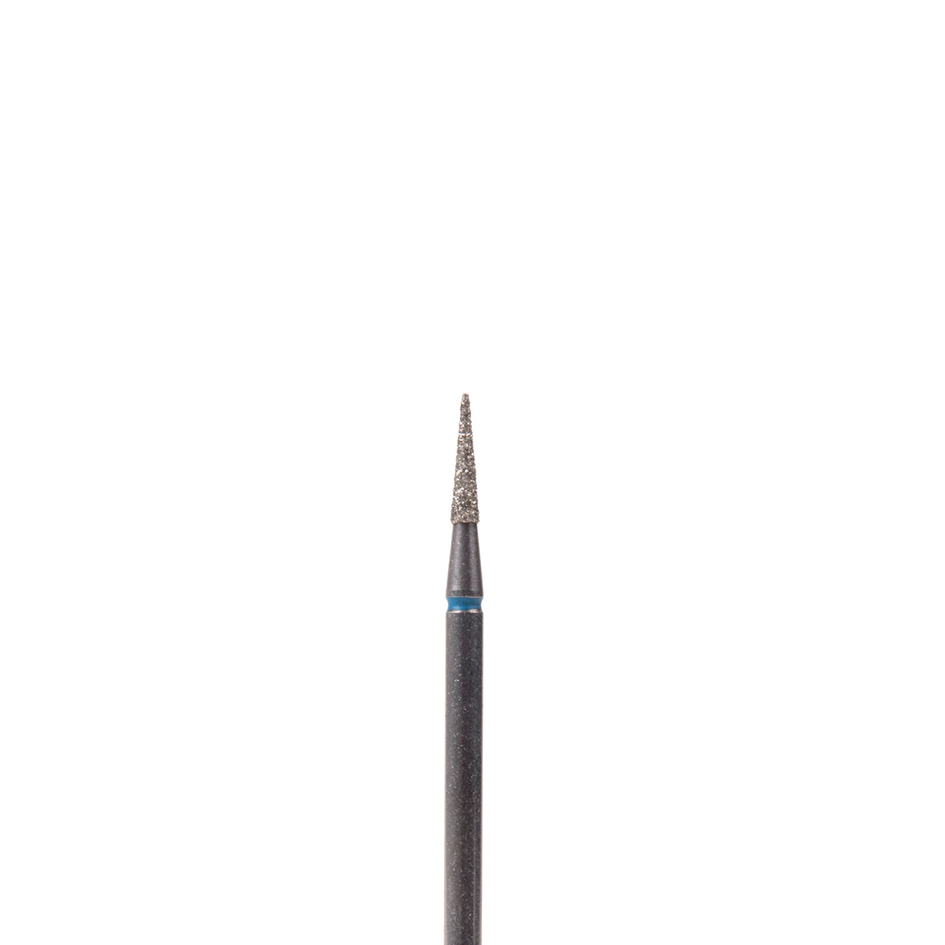 Punta Europea Conica Tipo Diamante Azul Organic Nails