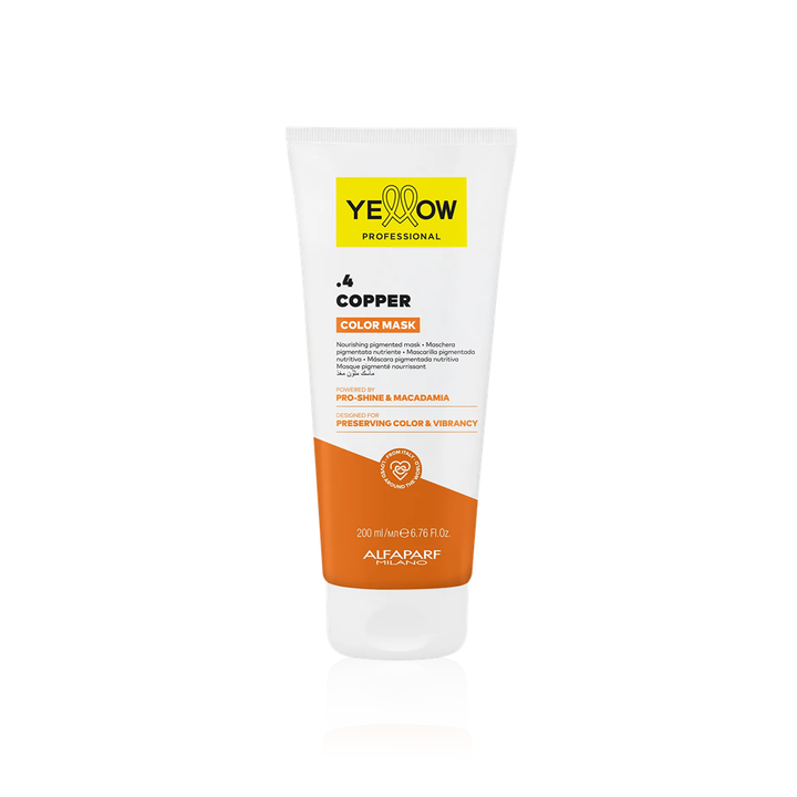 Tratamiento para Reavivar el Color Refresh Mask Yellow Alfaparf 250 ml