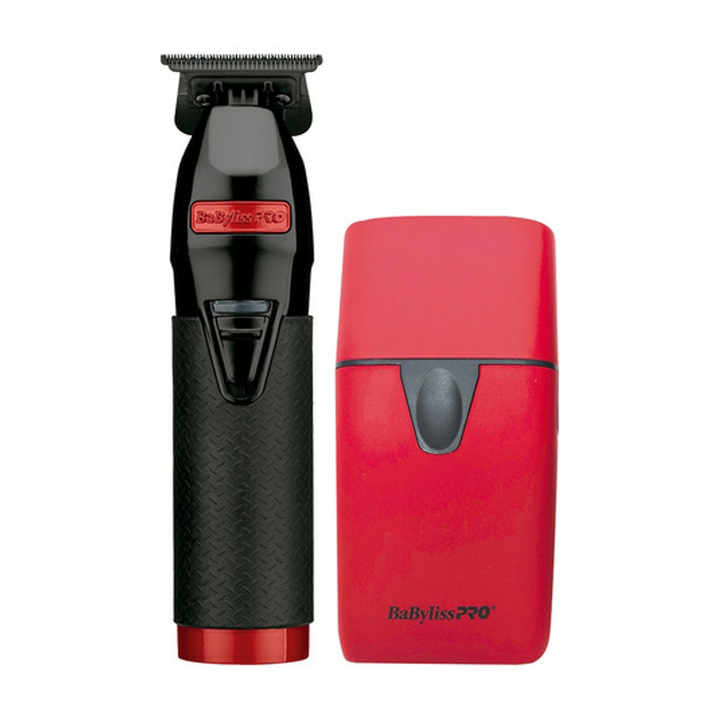 Trimmer FX+ & Shaver UV Red Recortadoras Combo BaBylissPRO FXLFHOLPK2RBES