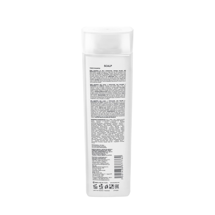 Shampoo Tónico Anticaída Tec Italy 300 ml