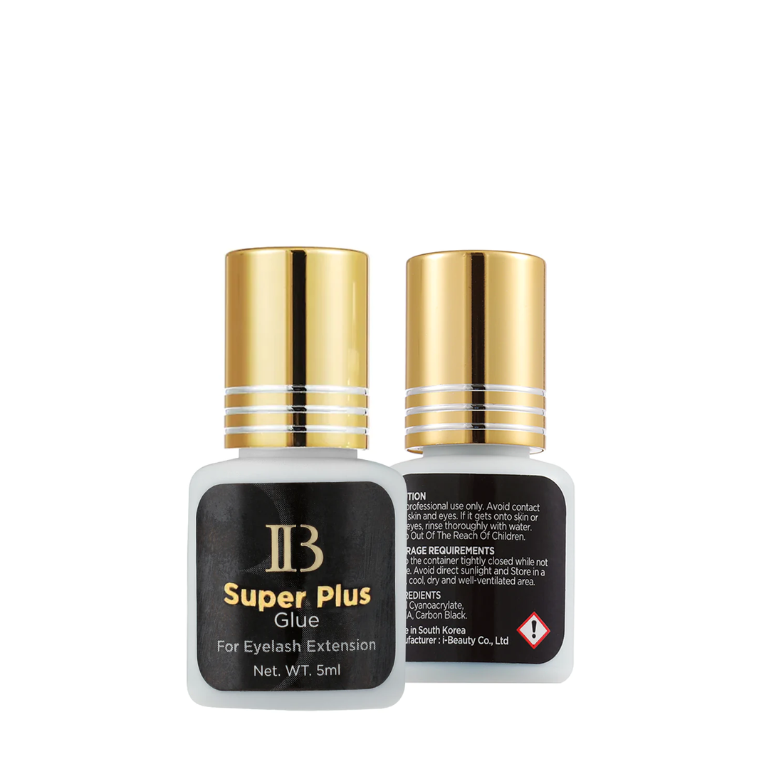 Adhesivo para Extensiones de Pestaña Tapa Dorada Super Plus IB 5 ml