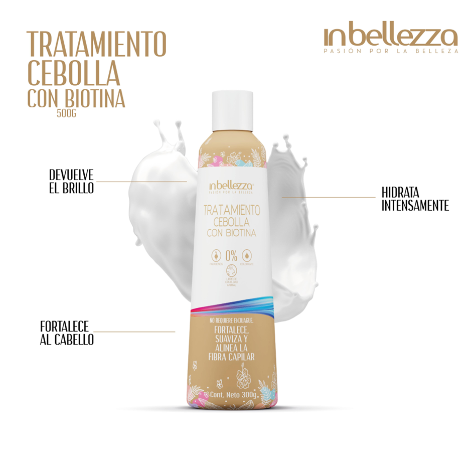 Tratamiento con Extracto de Cebolla y Biotina in belleza 300g