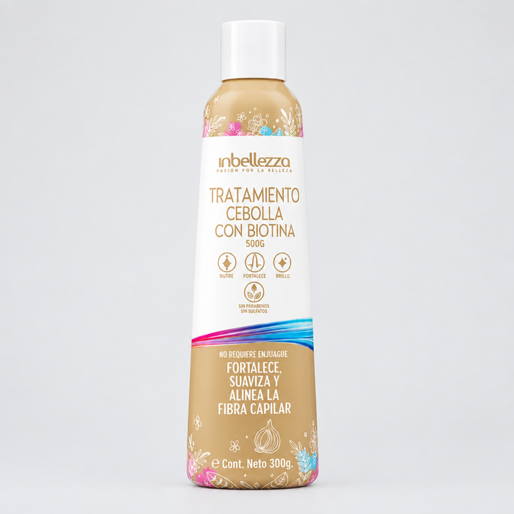 Tratamiento con Extracto de Cebolla y Biotina 300 g - IN BELLEZZA