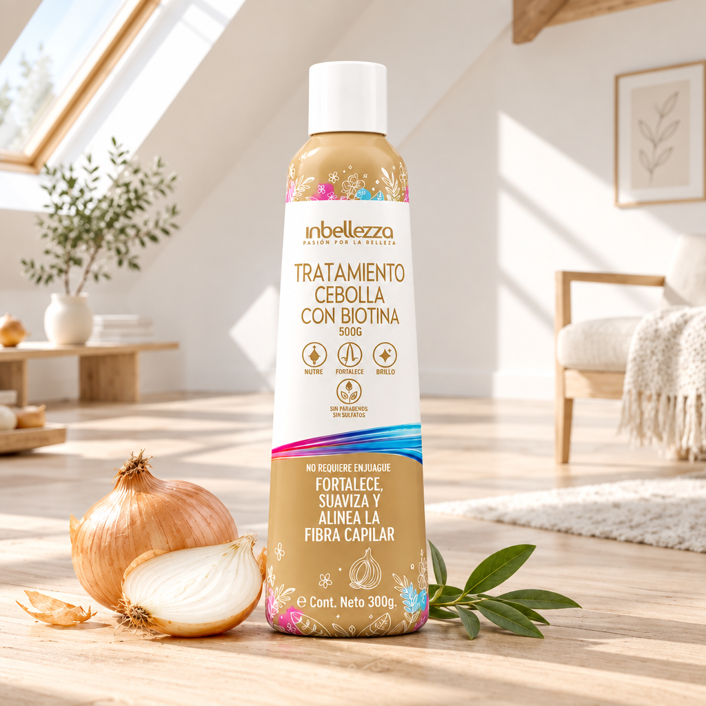 Tratamiento con Extracto de Cebolla y Biotina 300 g - IN BELLEZZA