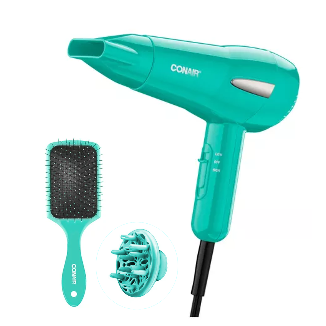 Secadora Mini Turquesa de 1200 w Conair CB245PPES