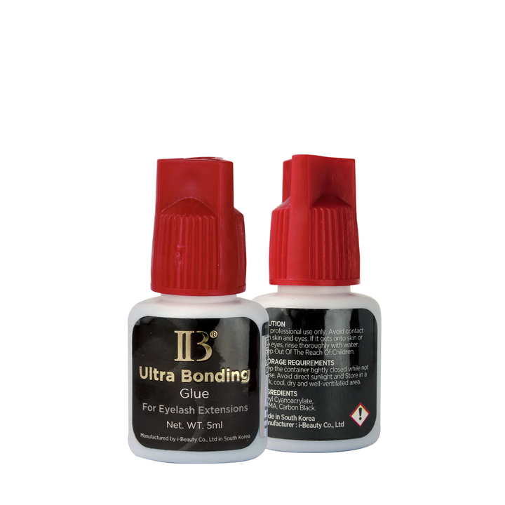 Adhesivo para Extensiones de Pestaña Tapa Roja Ultra Bonding IB 5 ml
