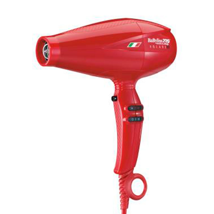 Secadora Volare Roja de 2000 w BaBylissPRO BABFRV1ES