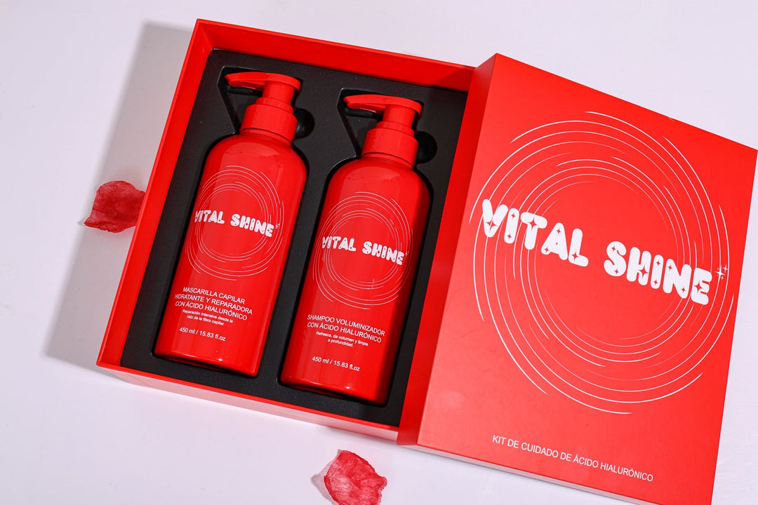 Kit de Tratamiento Capilar con Ácido Hialurónico Vital Shine