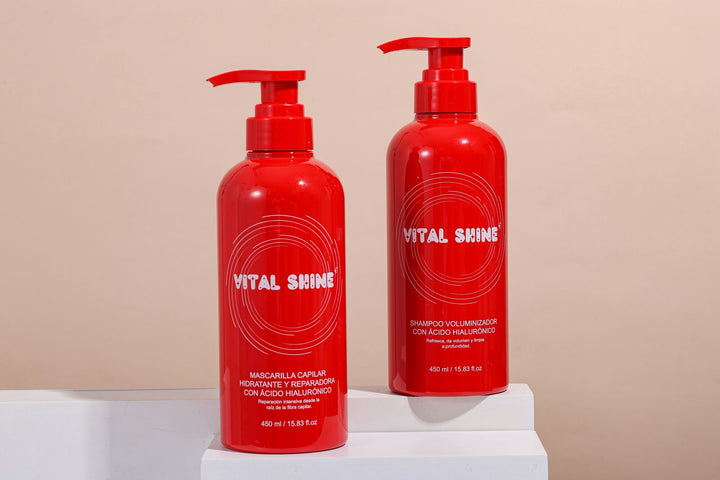 Kit de Tratamiento Capilar con Ácido Hialurónico Vital Shine