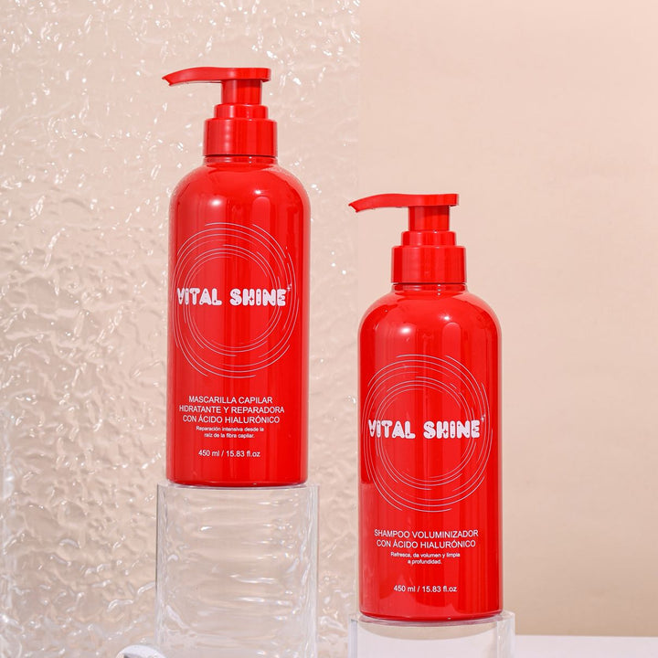 Kit de Tratamiento Capilar con Ácido Hialurónico Vital Shine