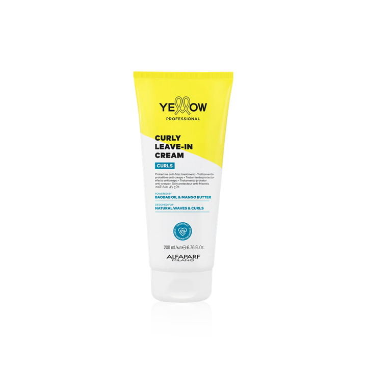 Tratamiento Leave In Cream Curls Yellow Alfaparf 200 ml