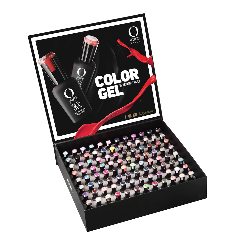 Edición Especial Color Gel con 105 piezas de 7.5 ml c/u Organic Nails