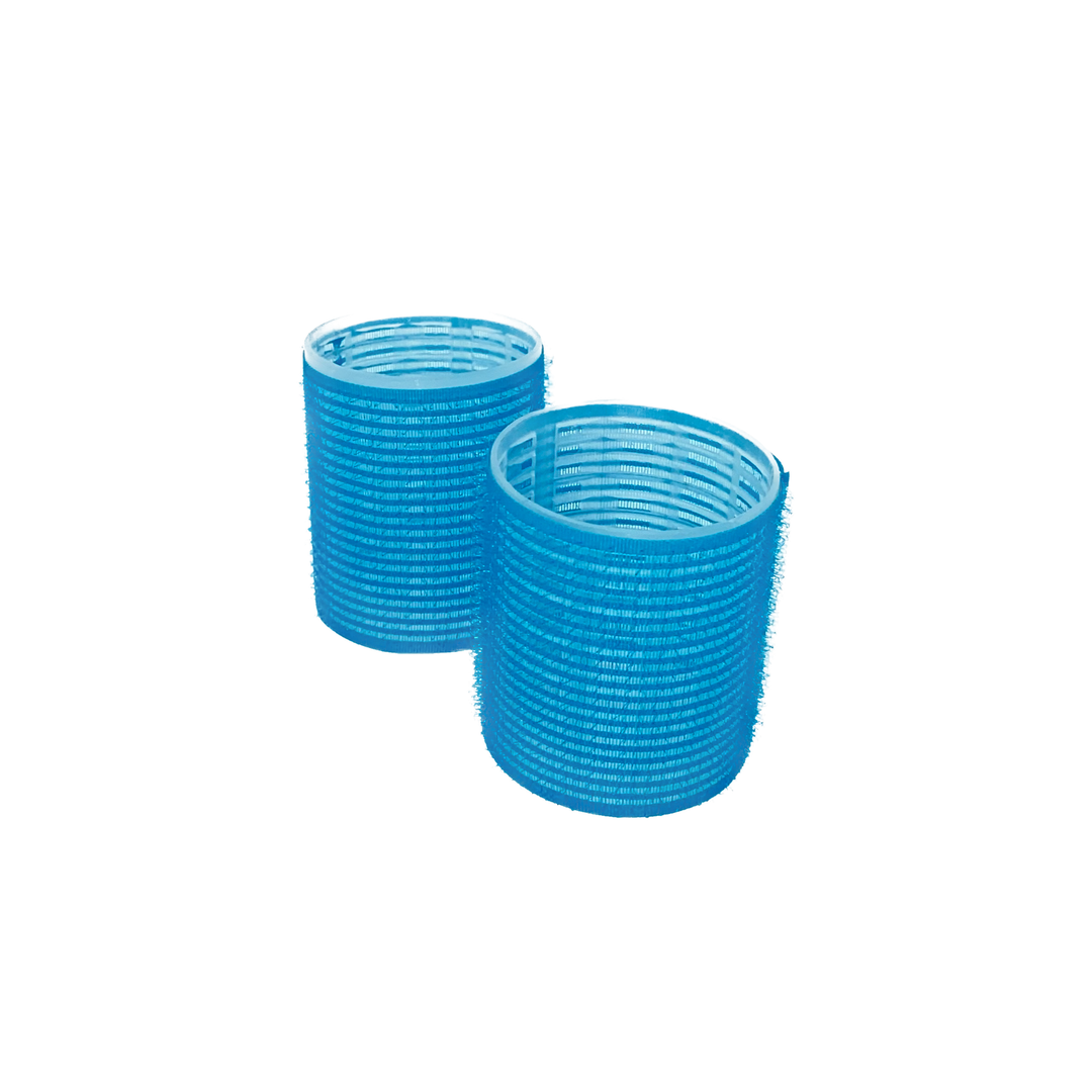 Tubo de Velcro Azul ∅ de 5.5 cm (2.16") 2 piezas Artbell