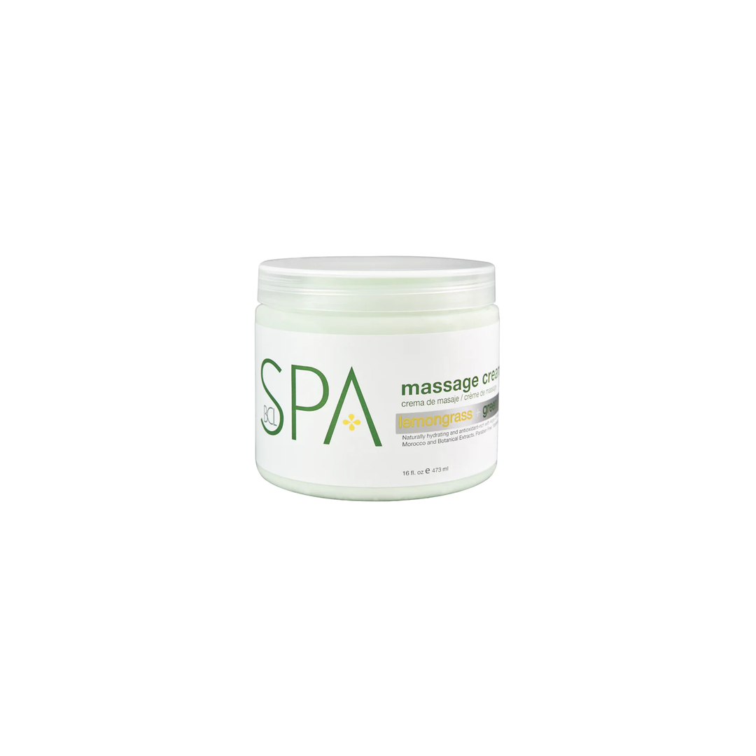 Massage Cream Lemongrass + Green Tea BCL SPA