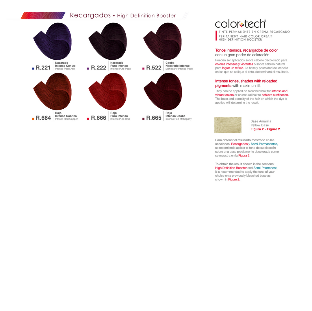Tinte Color Tech Recargado 90g + Peróxido 135ml